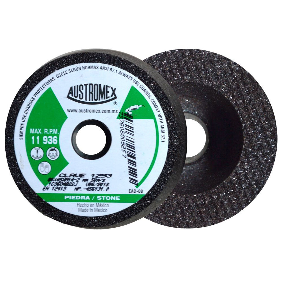 Copa abrasiva de 80 x 45 x M14-2 para de