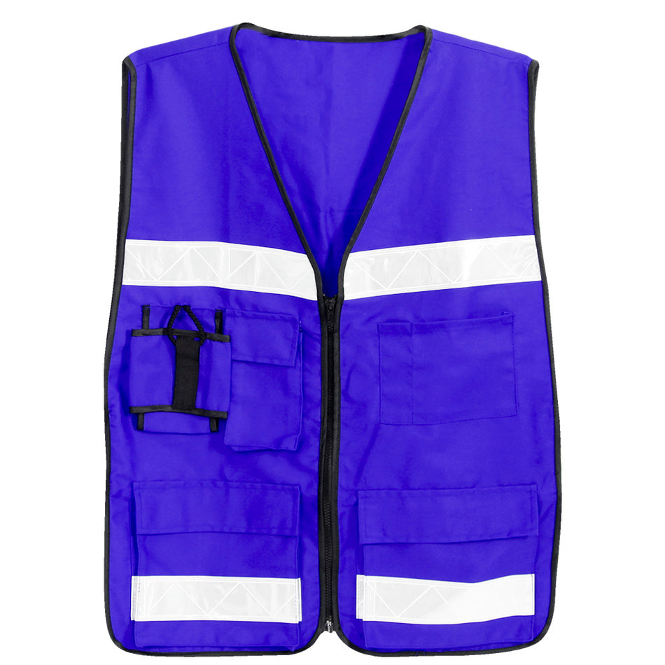 CHALECO RESCATISTA AZUL UNITALLA DOGOTULS QB3060
