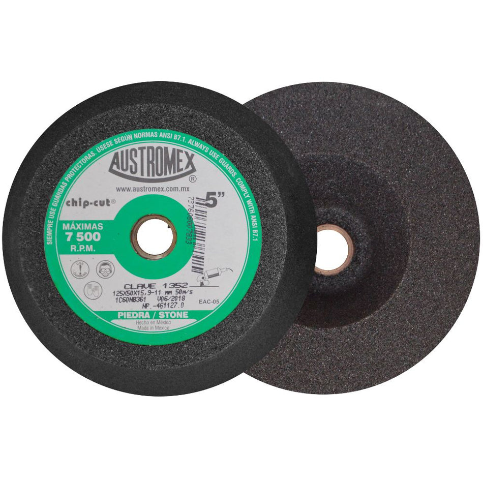 Copa abrasiva de 125 x 50 x 15.9-11 mm p