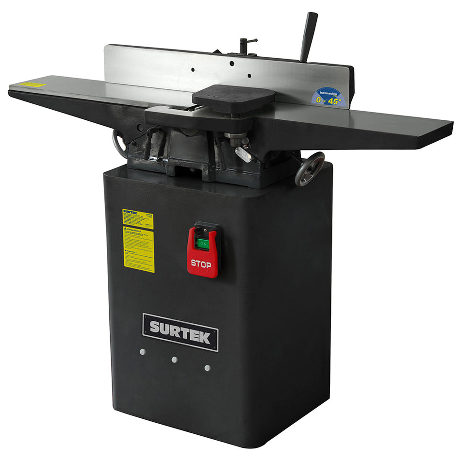 Canteadora 6" 750 W 120 V, 5200 RPM con guía montada con ajuste de inclinación hasta 45° Surtek CN706A