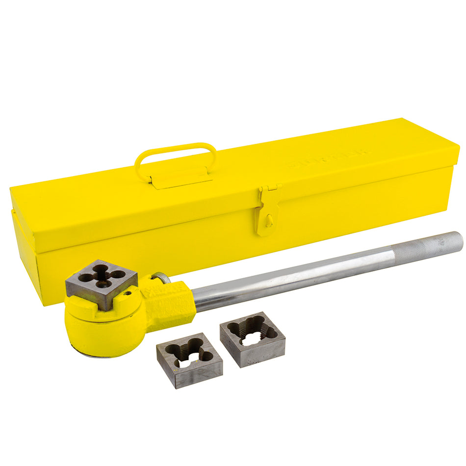 Juego de tarraja para tubo de 1/2" a 1" NPT, 4 piezas Surtek TMF3