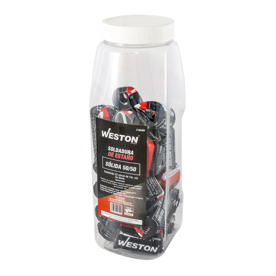 SOLDADURA SOLIDA 50/50 VITROLERO       2