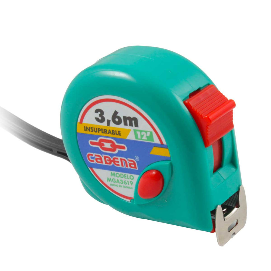 FLEXOMETRO CADENA 3.6 MTS AQUA, WESTON