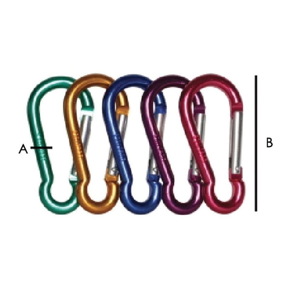 GANCHO RAPIDO ALUMINIO TIPO PERA 6MMX60M