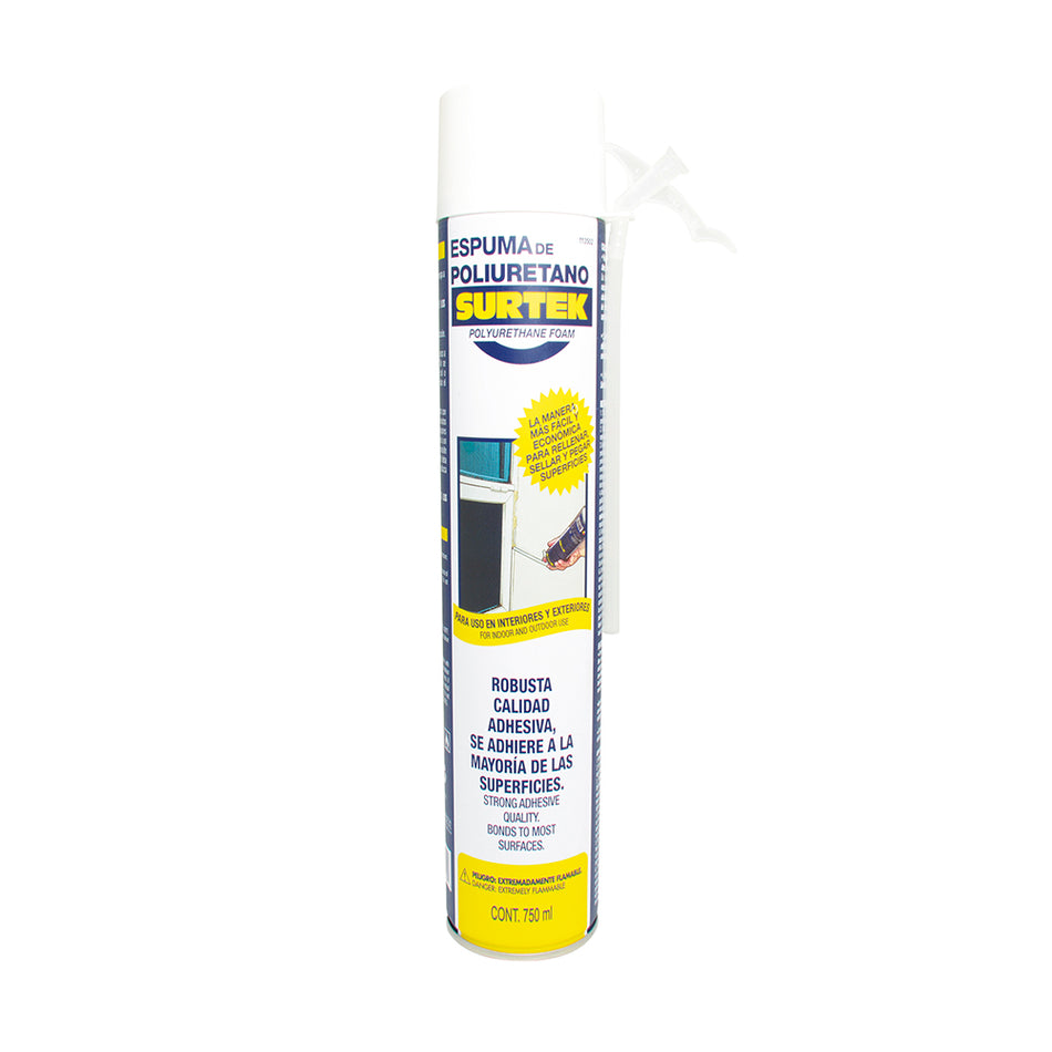 Espuma de poliuretano 750 ml Surtek 113502