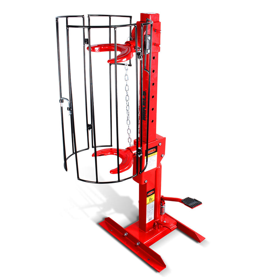 Opresor de resortes hidráulico vertical MIKELS CRV-1