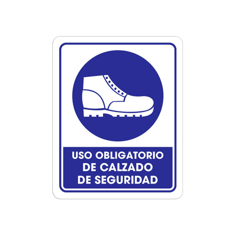 SEÑALAMIENTO USO ZAPATOS DE SEGURIDAD 25