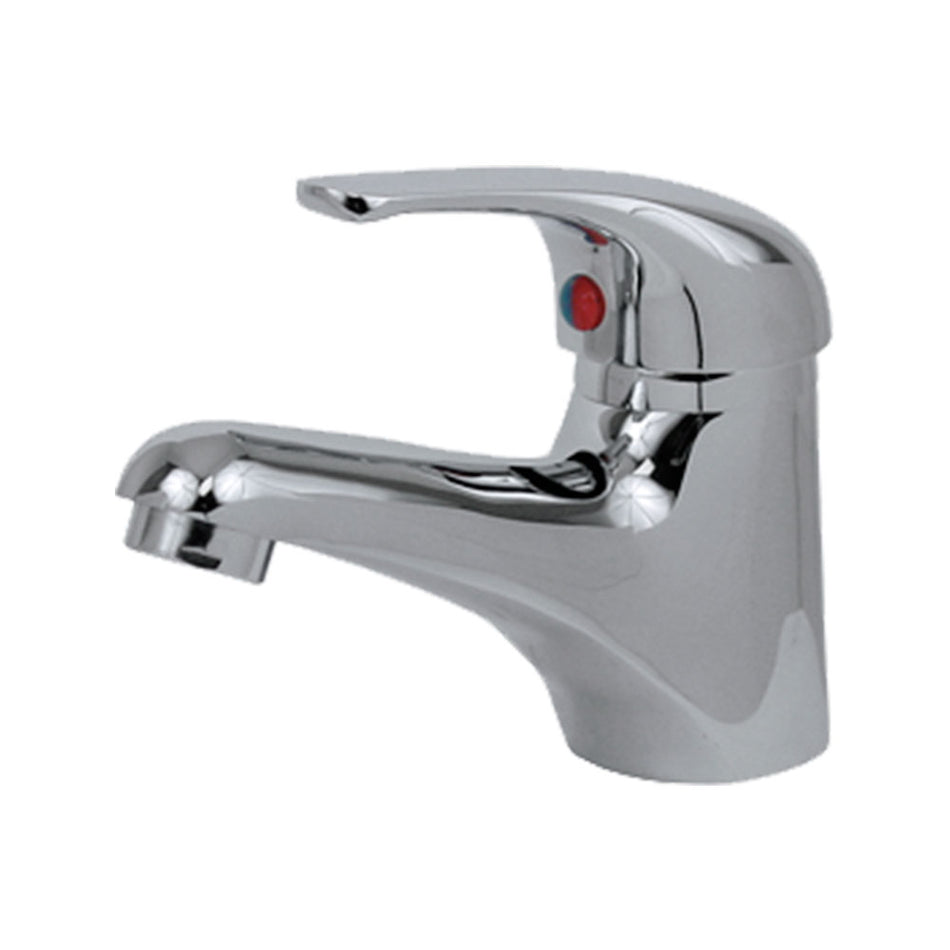 MEZC.MONOMANDO P/LAVABO CROMADA SIN CUBI