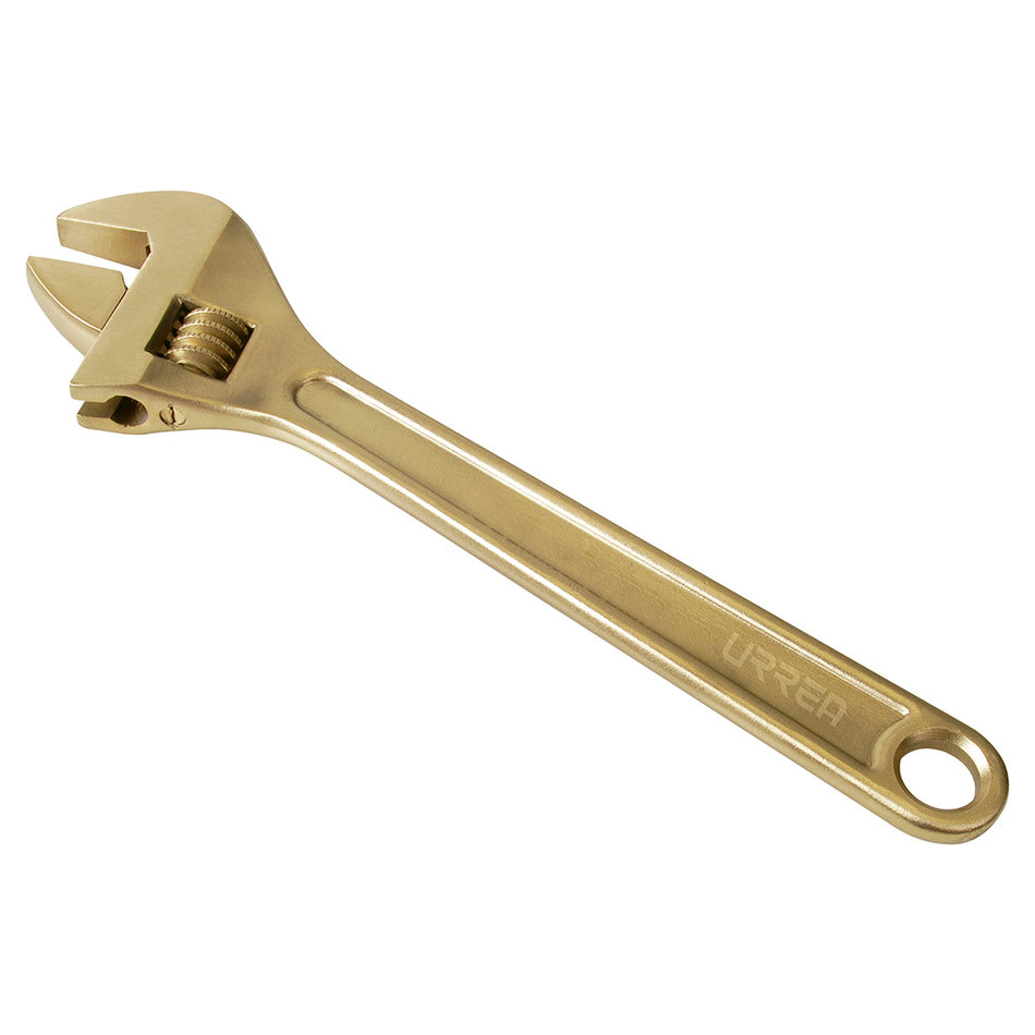 Llave ajustable de bronce-aluminio antichispa de 10" Urrea UH710