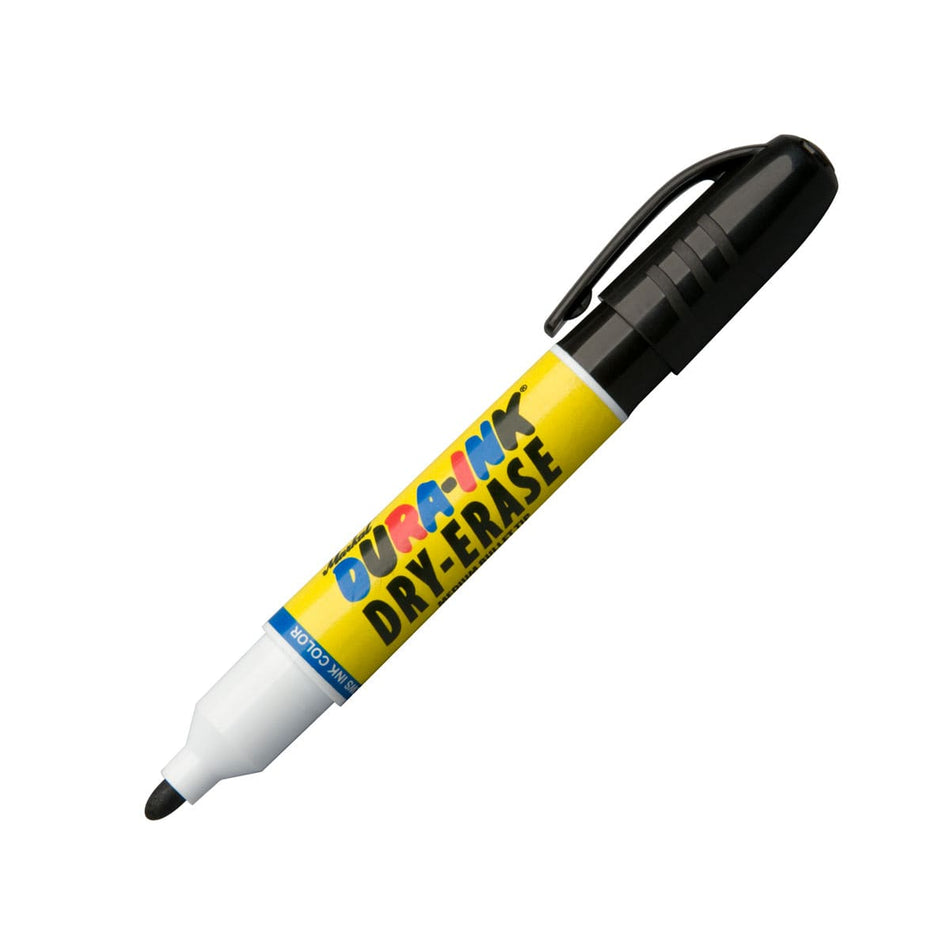 DURA INK DRY-ERASE MARKER BLACK  (CAJA C