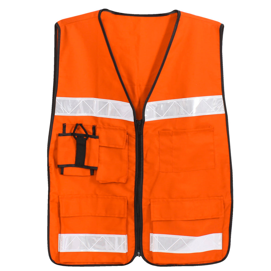 CHALECO RESCATISTA NARANJA UNITALLA DOGOTULS QB3050