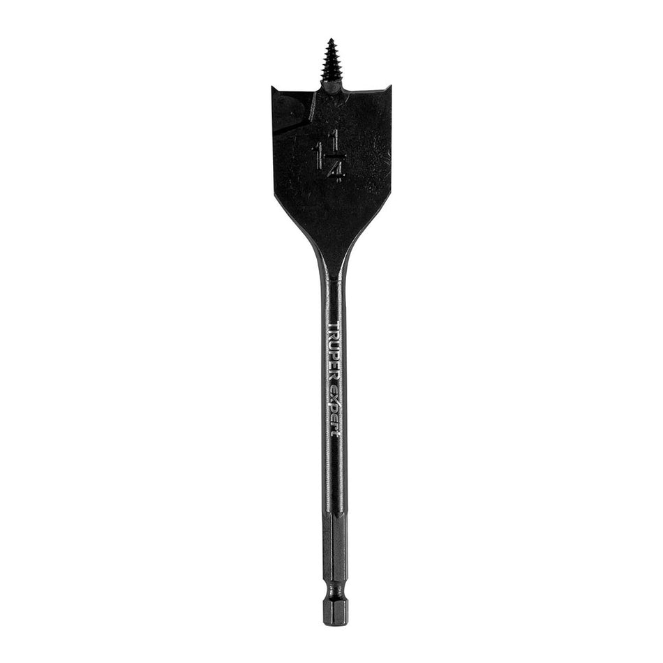 Broca plana de manita 1-1/4' para madera