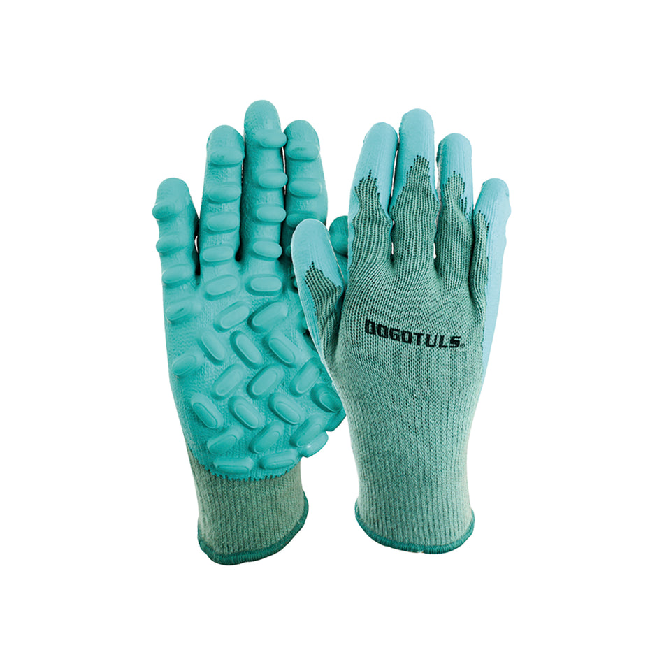 GUANTE ANTI VIBRACIÓN CON LATEX VERDE DOGOTULS HW3052