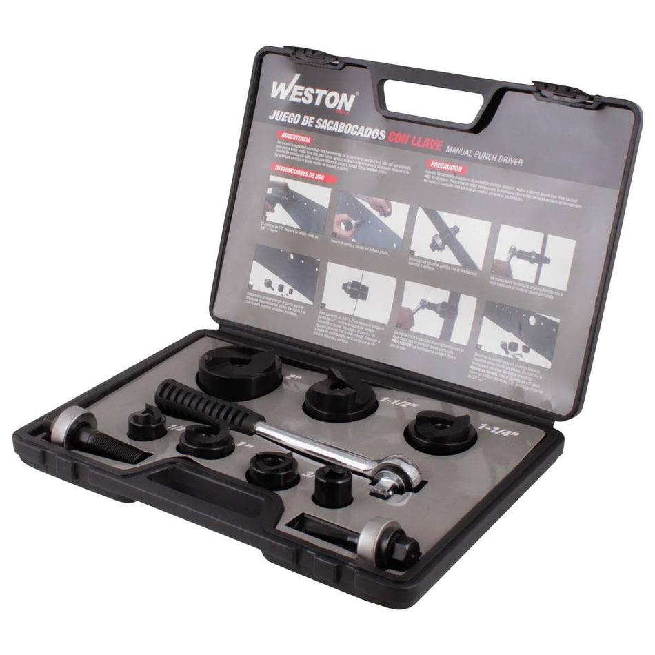 JUEGO DE SACABOCADOS 6 PZS. 1/2" - 2", W