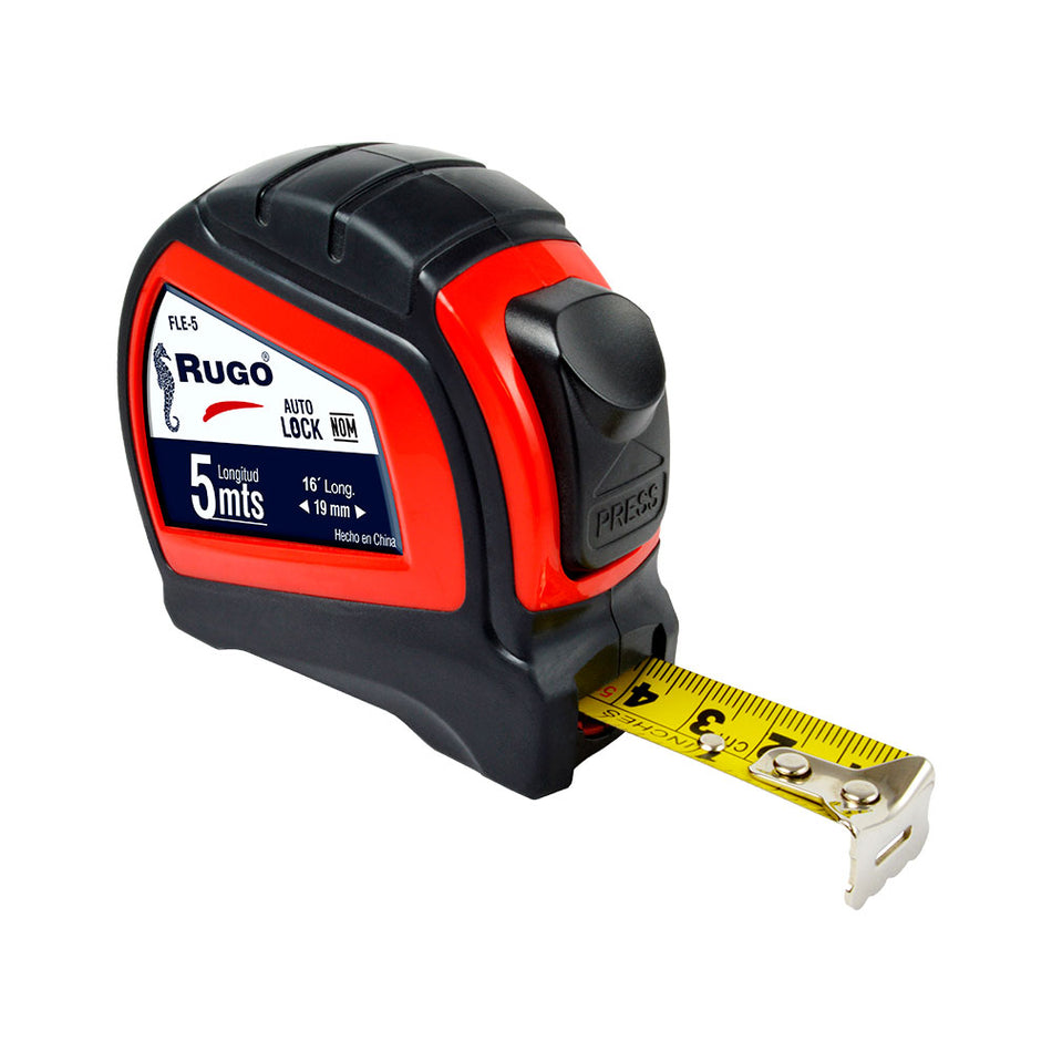 FLEXOMETRO 5MT X 19MM, RUGO