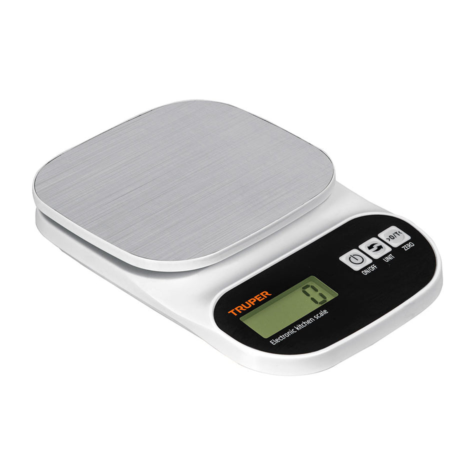 Báscula digital para cocina, plato de ac