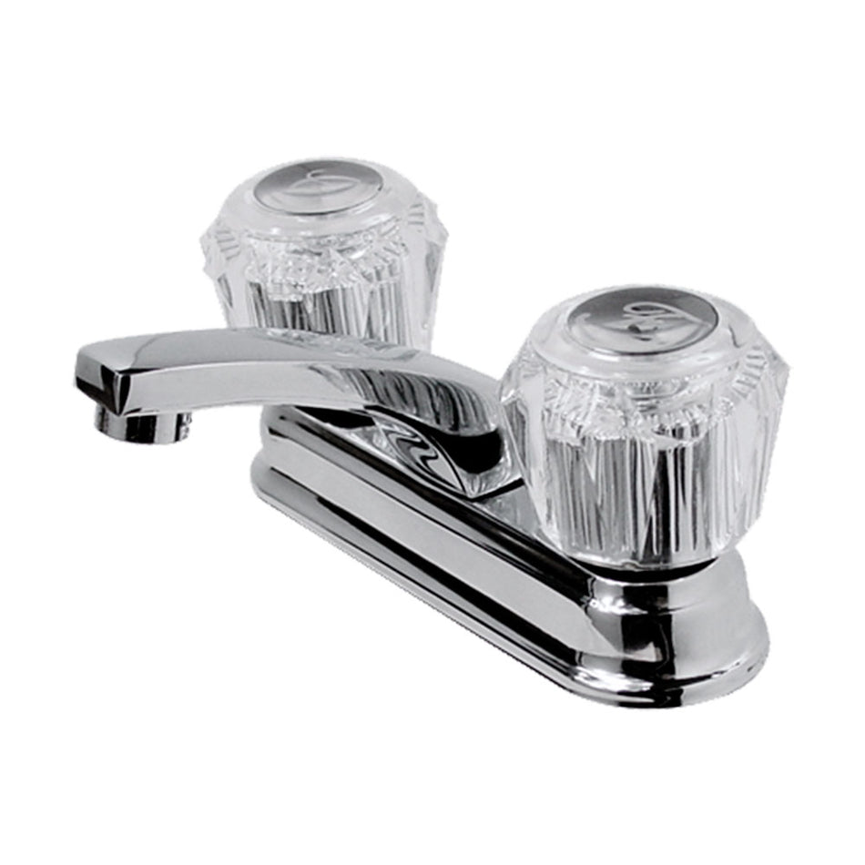 MEZCLADORA LAVABO M/ACRILICO 4", RUGO