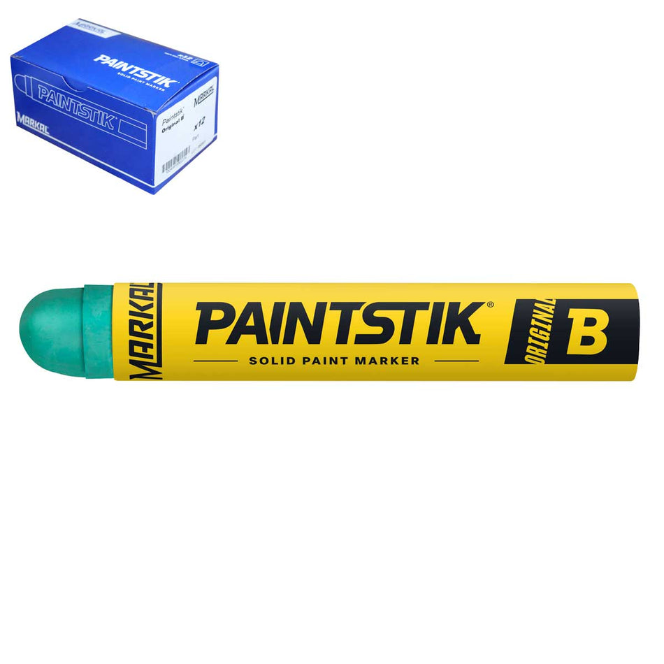 MARCADOR B PAINTSTIK VERDE (CAJA C/12 -