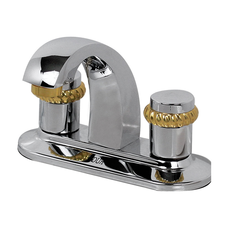 MEZCLADORA PARA LAVABO LATON CROMO MANER