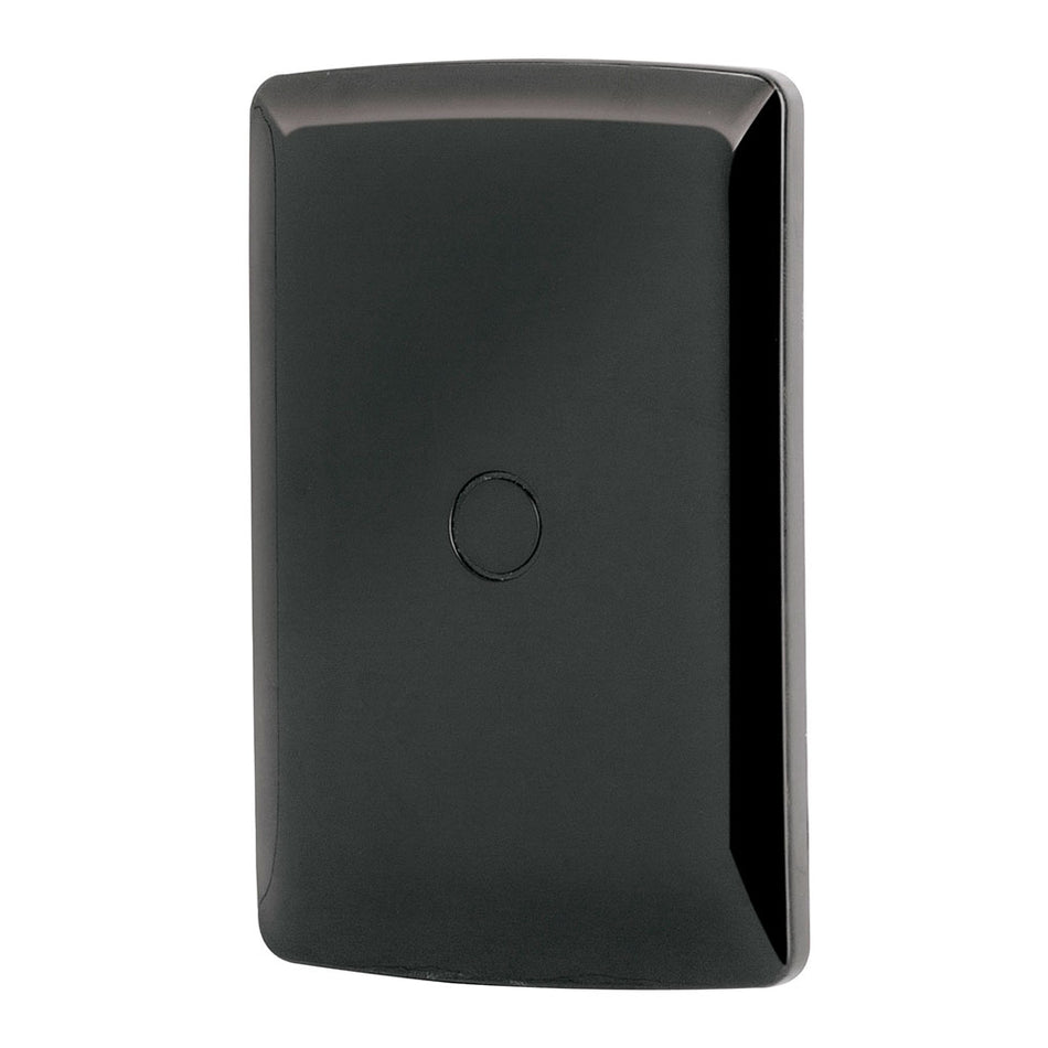Placa ciega, Italiana, color negro, Volt