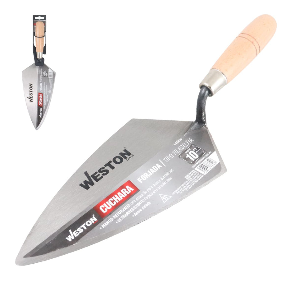 CUCHARA FORJADA TIPO FILADELFIA 10" MANG