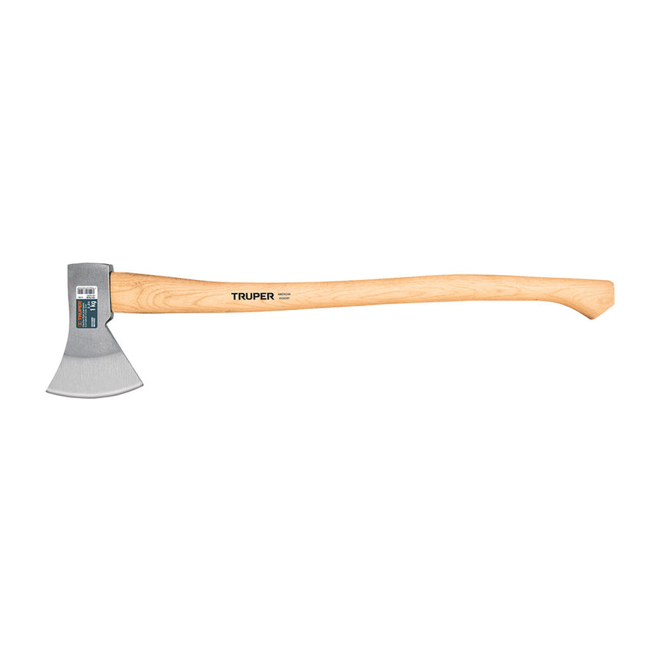 Hacha europea 1000 g, mango hickory 28',