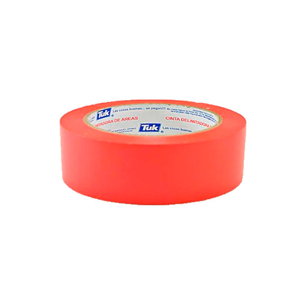 CINTA DELIMITADORA 76MM X 33MTS NARANJA TUK 434022