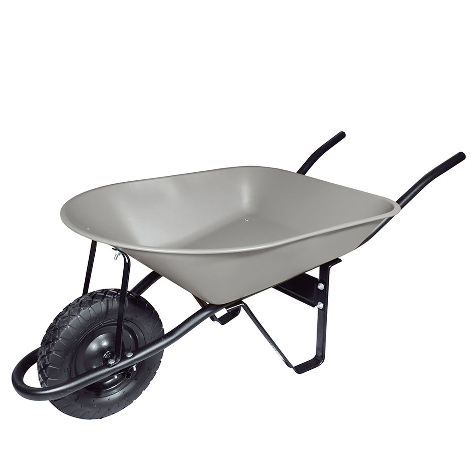 Carretilla con bastidor metálico 4.5 Ft3 llanta neumática reforzada de 4 capas Foy CAF454