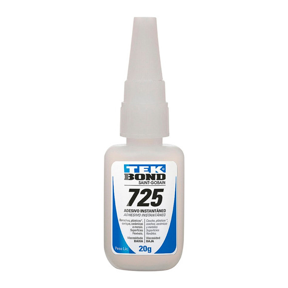ADHESIVO INSTANTANEO TRANSPARENTE 20g