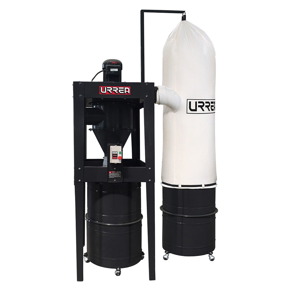 Colector de polvo 7" 5 HP 220 V / 440 V, 3450 RPM 2 fases Urrea RP901