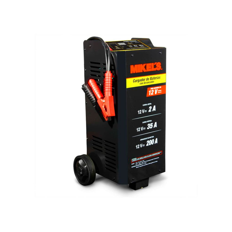 Cargador baterías con arrancador (2/35/2 MIKELS CBA-200