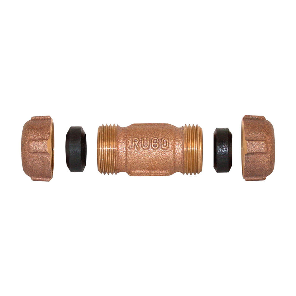 13MM.COPLE UNION P/TUBO D/COBRE, RUGO