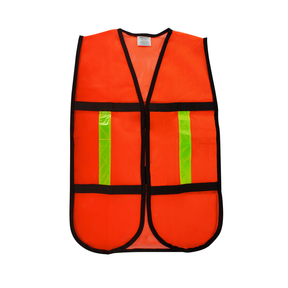 CHALECO MALLA NARANJA DE SEGURIDAD D2 DOGOTULS JY3010