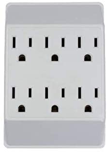 MULTICONTACTO PARED 6 ENTRADAS  CUA