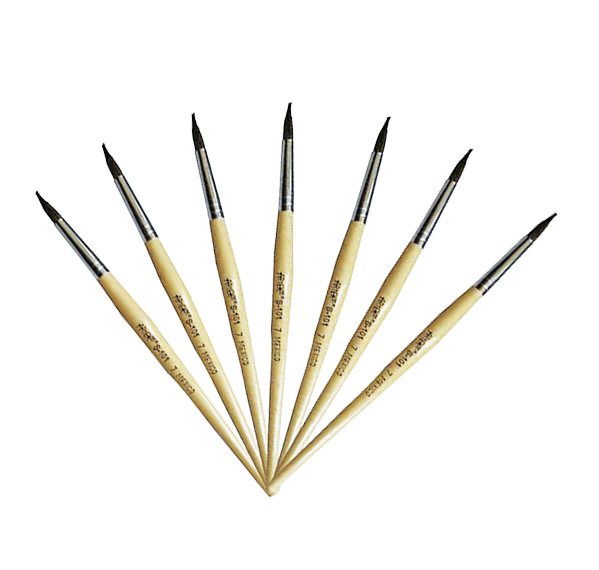 PINCEL ARTEX SERIE 101 #3 REDONDO CREMA