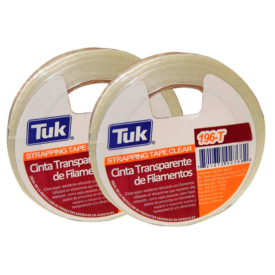 CINTA FLEJADORA DE FILAMENTOS DE FIBRA D TUK 109602