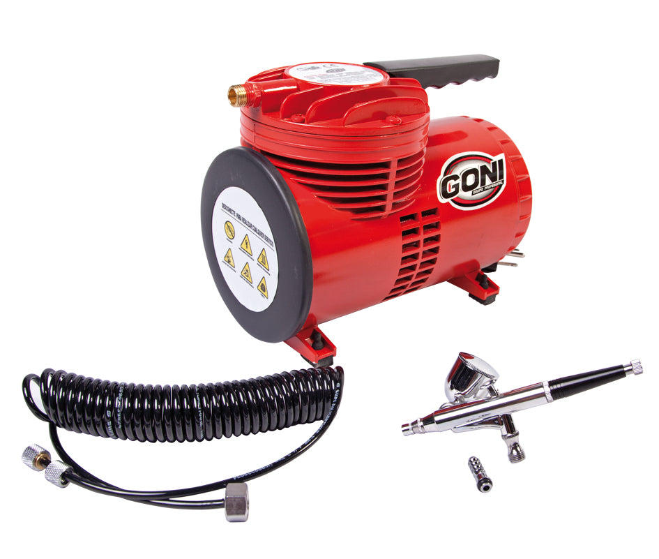 KIT DE AEROGRAFIA CON COMRPESOR 954