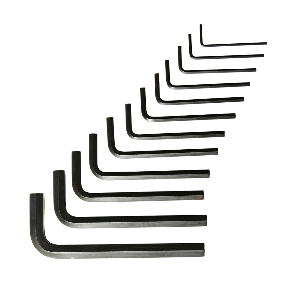 Juego de llaves hexagonales tipo "L", en pulgadas, 12 piezas en blíster Urrea 4972