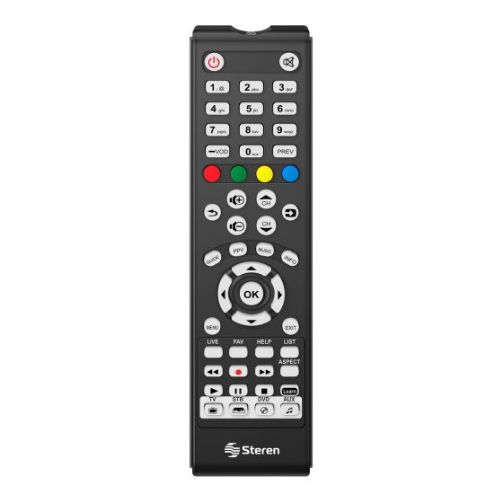 CONTROL REMOTO UNIVERSAL 4 EN