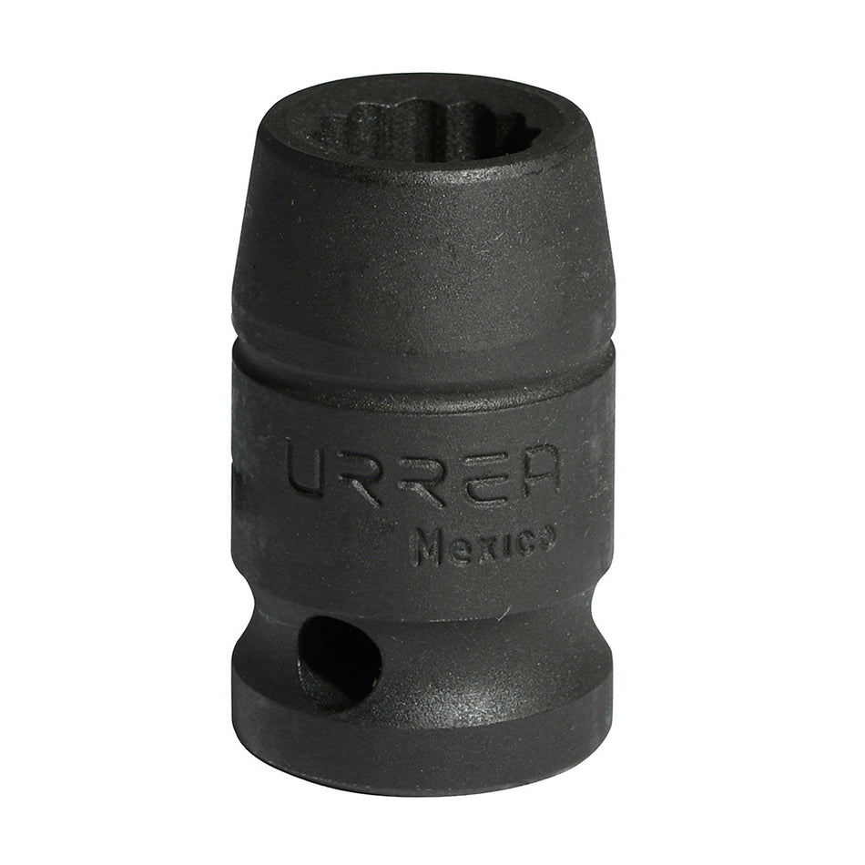 Dado de impacto cuadro de 1/2", 12 puntas, métrico, 14 mm Urrea 7414MT