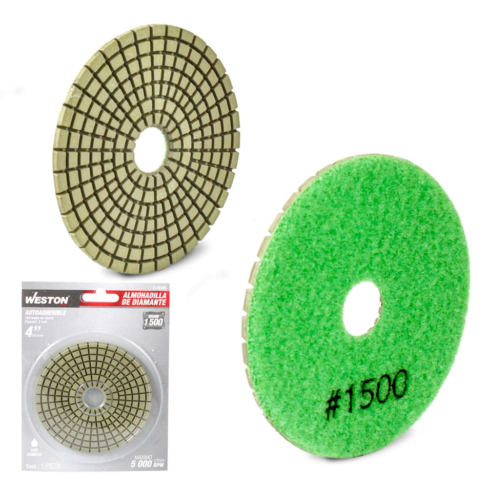 ALMOHADILLA DE DIAMANTE PARA PULIDO 4 G1