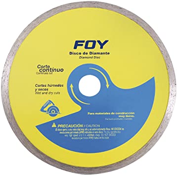 Disco de diamante continuo, 4-1/2" Foy 143510