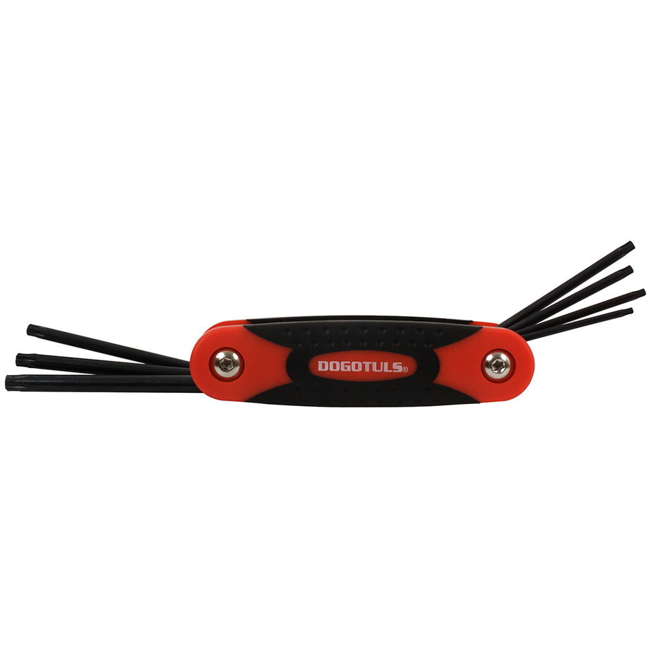 JUEGO 7 LLAVES NAVAJA T-10-T-40 HEX CR-V DOGOTULS TF2330