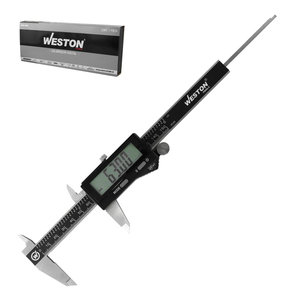 CALIBRADOR DIGITAL ACERO INOX. SENSOR IN