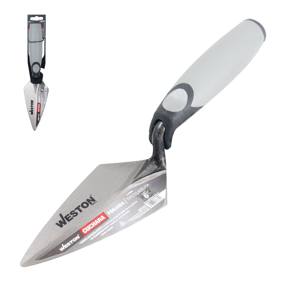 CUCHARA FORJADA TIPO FILADELFIA 6" MANGO