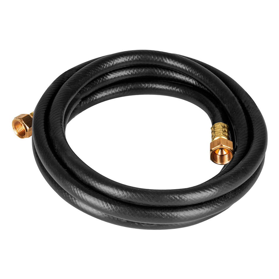Manguera para gas 3/8' flexible negra de