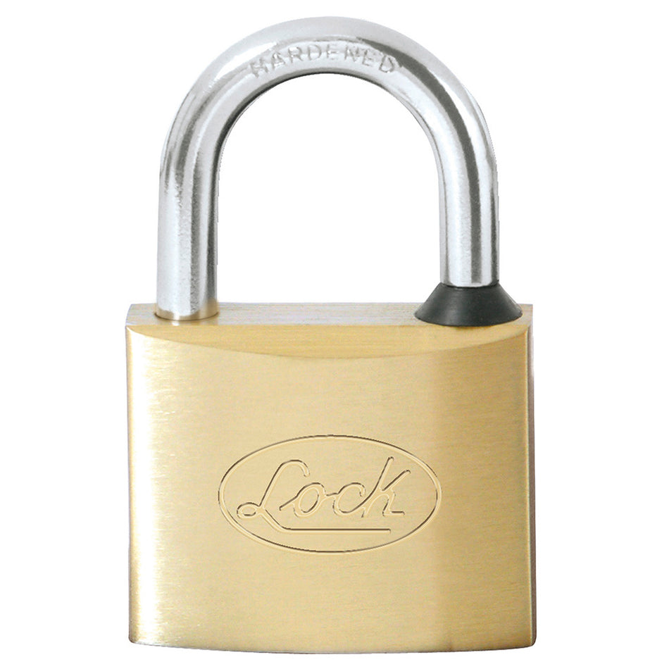 Candado de latón corto 40 mm, llave estándar Lock L20S40EB