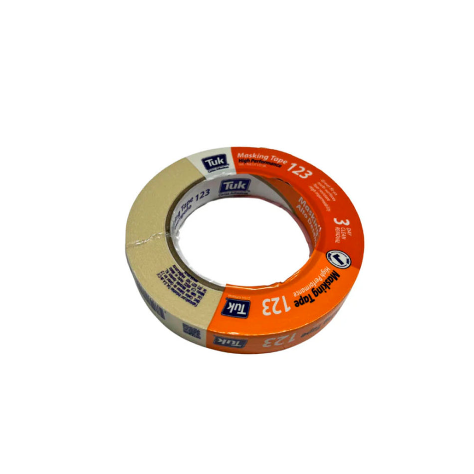 CINTA MASKINTAPE 18MM X 50MTS #123 TUK 102300