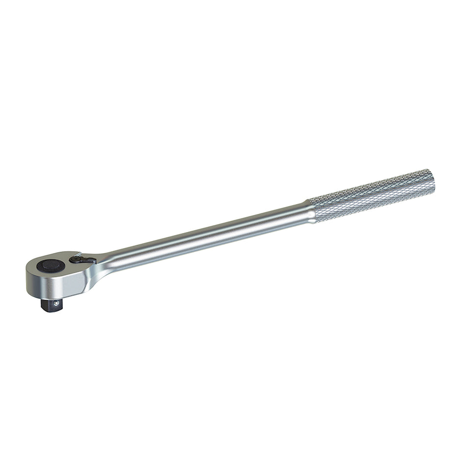 Matraca reversible cromada, quick release, para dado cuadro de 3/4" Urrea 5649