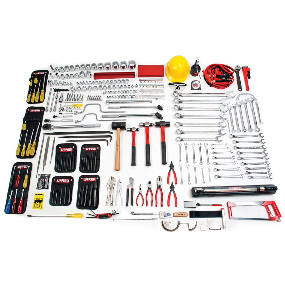 Juego intermedio industrial combinado 234 piezas, sin gabinete Urrea 997T2